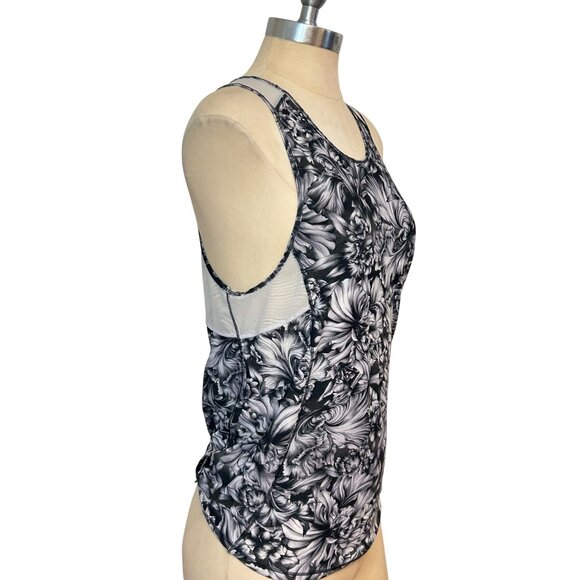 Lululemon Sculpt Tank *Tie Back Night Garden Ice Grey Black Ice Grey size 6 - Picture 7 of 10
